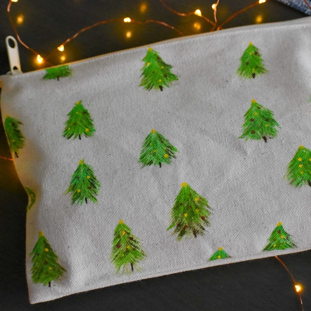 Hand-painted Canvas Bag- Small